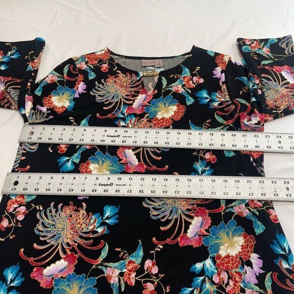 Easywear By Chico’s Floral Top Blouse Size 3 US XL - Picture 4 of 8